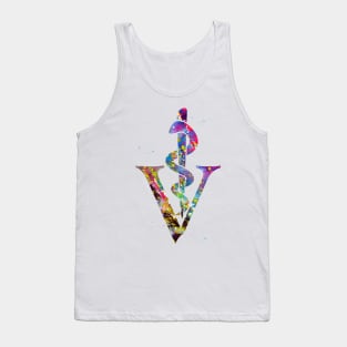 Veterinary Symbol Tank Top